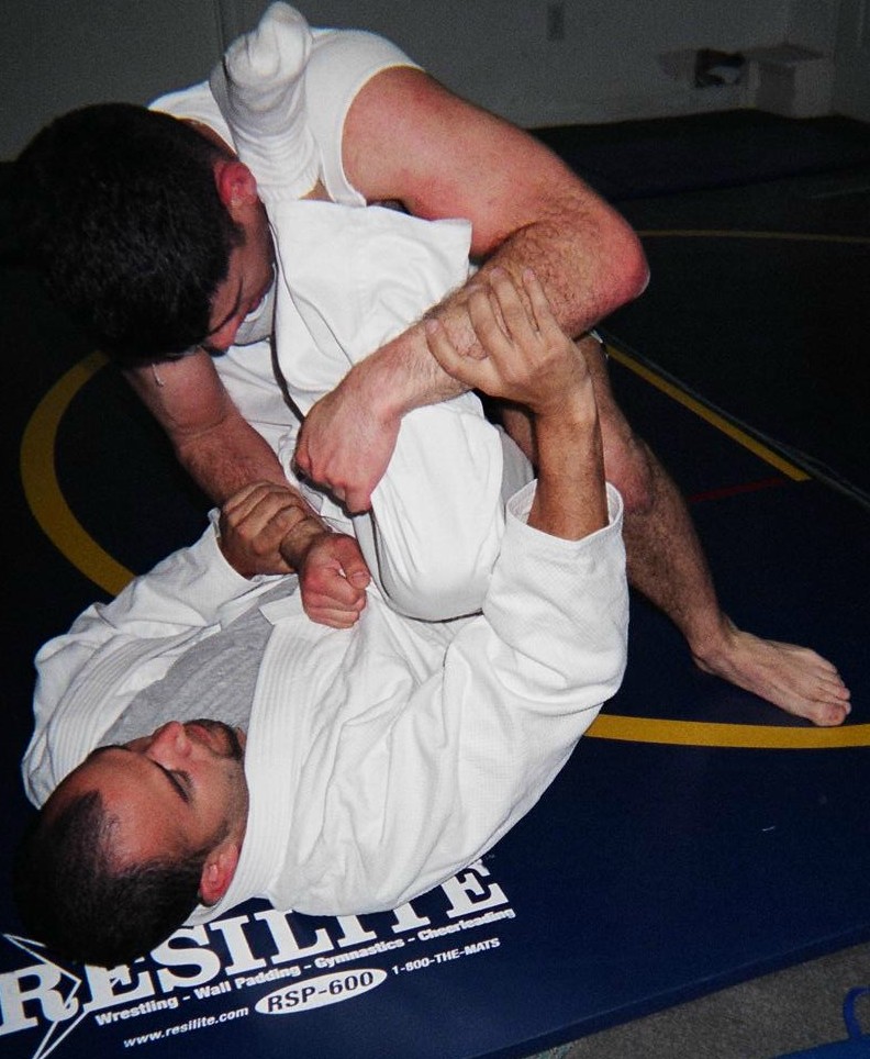 Ehson escaping from the guard position with Barrett V!